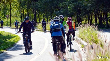 Deelname aan fietstocht van Top Team Putte