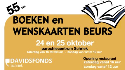 Boeken en Wenskaarten beurs